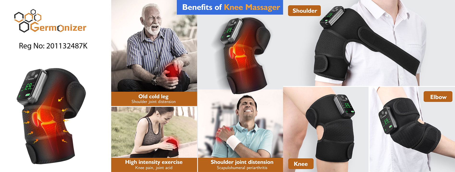 3-in-1 Knee Massager